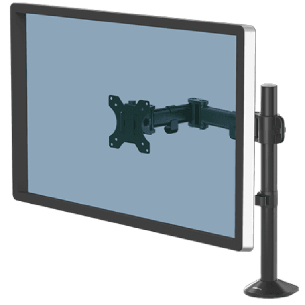 Fellowes Reflex Single Monitor Arm Black 8502501 - SuperOffice