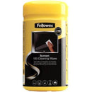 Fellowes Screen Cleaning Wipes Tub 100 99703 - SuperOffice
