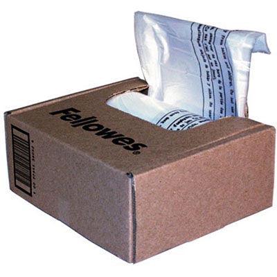 Fellowes Shredder Wastebags To Fit 90S, 99Ci And B-141C Machines Pack 100 36053 - SuperOffice