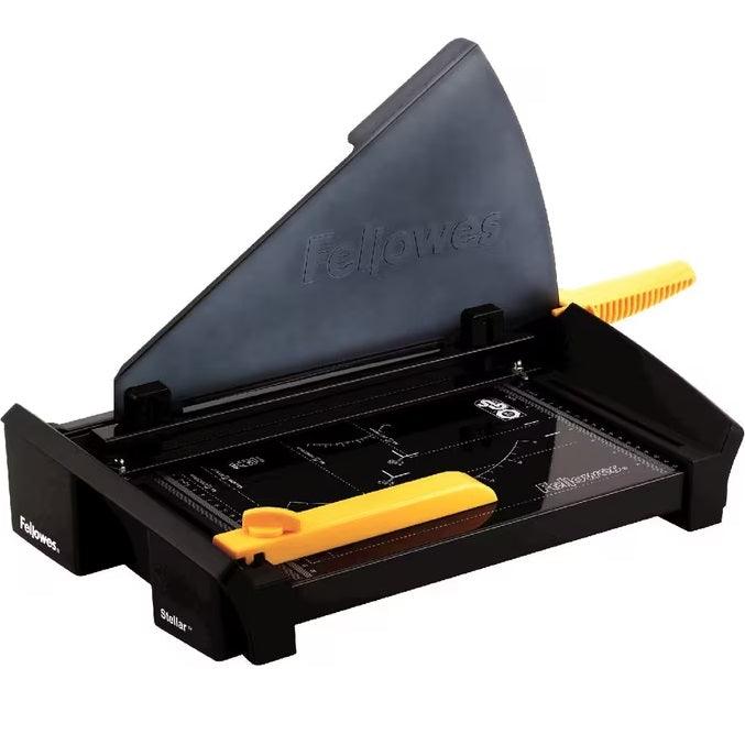 Fellowes Stellar Guillotine Paper Cutter Trimmer 20 Sheet A4 Black 5438001 - SuperOffice