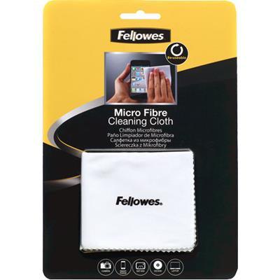 Fellowes Surface Cleaning Microfibre Cloth 220 X 150Mm White 9974506 - SuperOffice