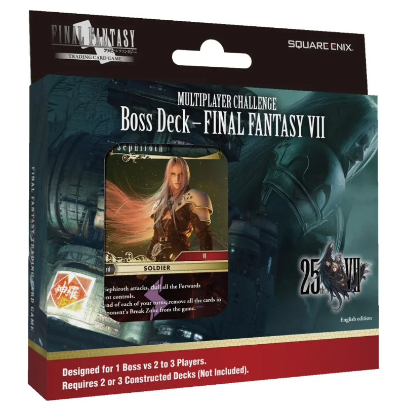 Final Fantasy Trading Card Game Multiplayer Challenge Boss Deck Final Fantasy VII 100 Cards 662248843827 - SuperOffice
