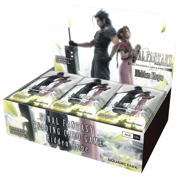 Final Fantasy Trading Card Game Opus XXII Hidden Hope 36 Booster Packs Display Box 662248849898 - SuperOffice