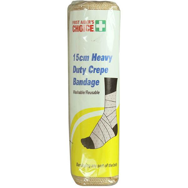 First Aiders Choice Heavy Crepe Bandage 150Mm 21113 - SuperOffice