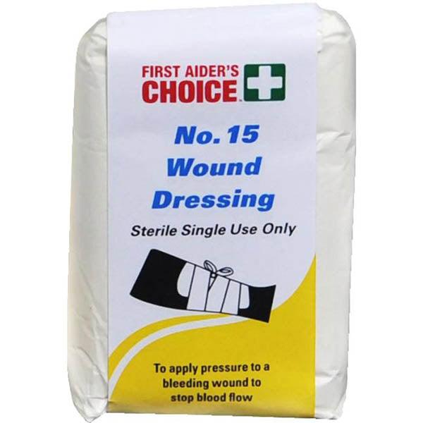 First Aiders Choice Wound Dressing Size 15 23000 - SuperOffice
