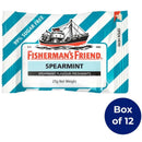 Fisherman's Friend Spearmint Sugar Free Mints 25g Box 12 5000357105590 (Spearmint) - SuperOffice