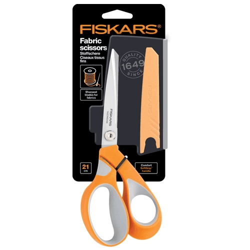 Fiskars Sharp RazorEdge Fabric Scissors Premium Soft Grip 1014579 - SuperOffice
