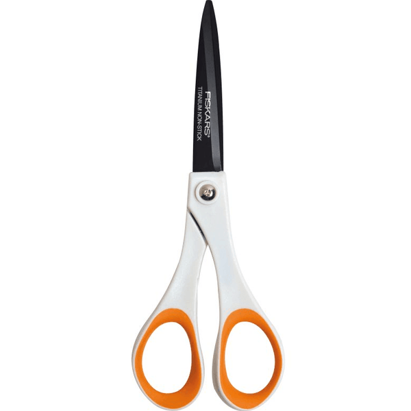 Fiskars Titanium Non-Stick Premium Scissors 18cm 1004720 (18cm) - SuperOffice