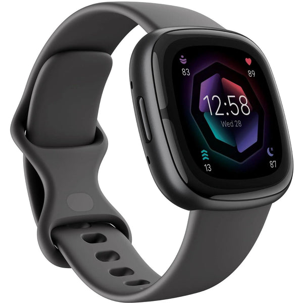 Fitbit Sense 2 Health and Fitness Smartwatch GPS Compatible with Android and iOS Graphite SENSE2-GRP(FB521BKGB-FRCJK - SuperOffice
