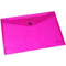 Foldermate Pop Gear Document Wallet Pp Button Closure A4 Pink 28620 - SuperOffice
