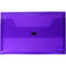 Foldermate Pop Gear Document Wallet Pp Hook And Loop Closure Foolscap Purple 100852056 - SuperOffice