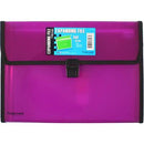 Foldermate Pop Gear Expanding File 13 Pocket Buckle Closure A4 Red 100852065 - SuperOffice