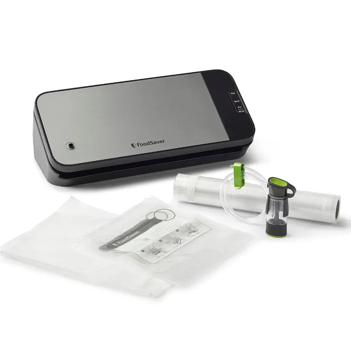 FoodSaver VS2198 Cut and Seal Vacuum Sealer Machine Black/Grey VS2198 - SuperOffice