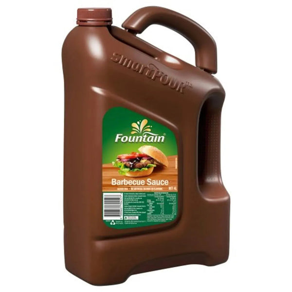 Fountain BBQ Sauce Gluten Free 4L Barbecue Bulk Size 2395 - SuperOffice