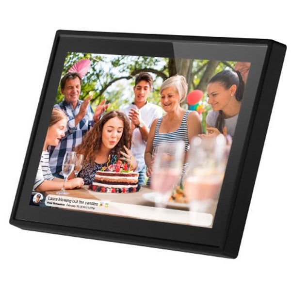 Frameo 10.1'' Smart Wifi Digital Photo Video Frame Black | SuperOffice