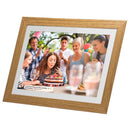 Frameo 10.1" Smart WiFi Digital Photo Video Frame White Oak DPF1011 - SuperOffice