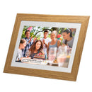 Frameo 7" Smart WiFi Digital Photo Video Frame White Oak DPF1097 - SuperOffice