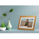 Frameo 7" Smart WiFi Digital Photo Video Frame White Oak DPF1097 - SuperOffice