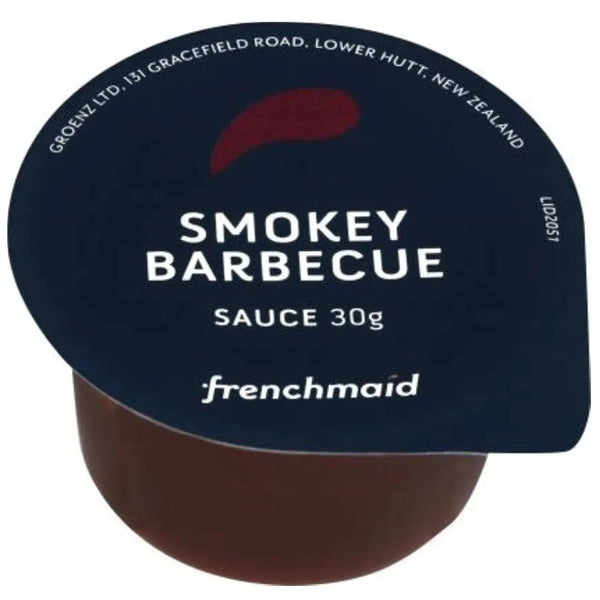Frenchmaid BBQ Sauce Individual Portions Barbeque 30g 100 Pack Carton Bulk Box 502015 - SuperOffice