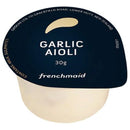 Frenchmaid Garlic Aioli Sauce Individual Portions 30g 100 Pack Carton Bulk Box 405527 - SuperOffice