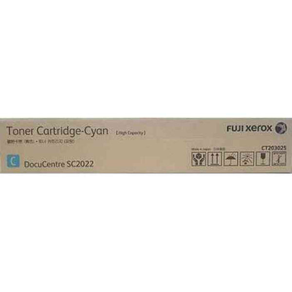 Fuji Xerox Ct203025 Toner Cartridge Cyan CT203025 - SuperOffice