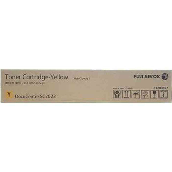 Fuji Xerox Ct203027 Toner Cartridge Yellow CT203027 - SuperOffice