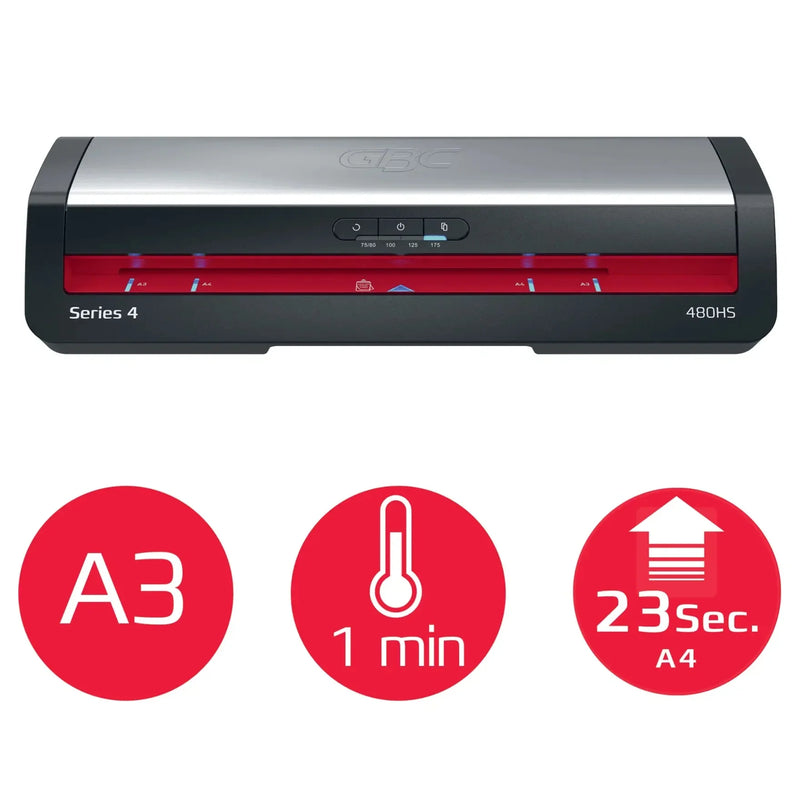 GBC 480HS High Speed Home Office A3 A4 Laminator Laminating Machine 4410072AU - SuperOffice