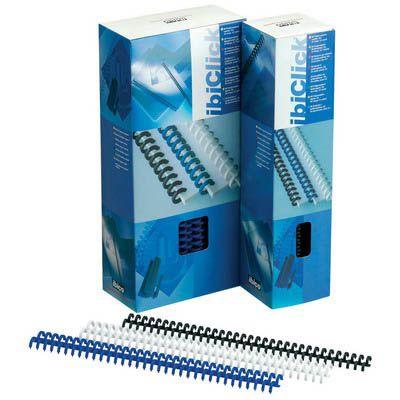 Gbc Ibiclick Clickbind Coil Zip 8Mm Black Pack 50 BEC8BK50 - SuperOffice