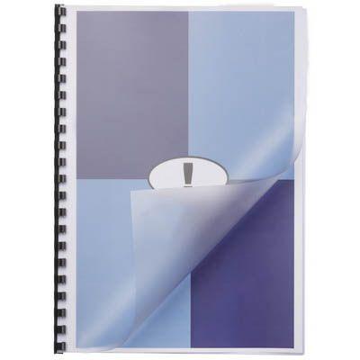Gbc Ibico Binding Cover 250 Micron A4 Frosted Pack 100 BCP25FRT100 - SuperOffice
