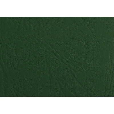 Gbc Ibico Binding Cover Leathergrain 300Gsm A4 Green Pack 100 BCL300GR100 - SuperOffice
