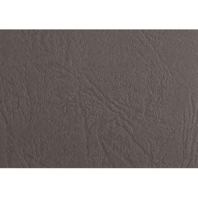 Gbc Ibico Binding Cover Leathergrain 300Gsm A4 Grey Pack 100 BCL300GY100 - SuperOffice