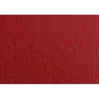 Gbc Ibico Binding Cover Leathergrain 300Gsm A4 Red Pack 100 BCL300R100 - SuperOffice