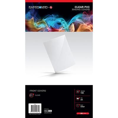 Gbc Safeguard Binding Cover 150 Micron A4 Clear Pack 50 49368 - SuperOffice