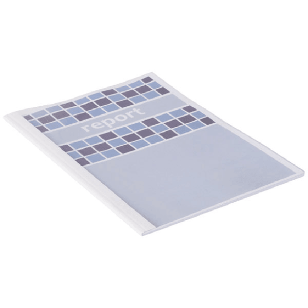 GBC Thermal Binding Cover 3.0mm White Pack 100 BCT30W100 - SuperOffice