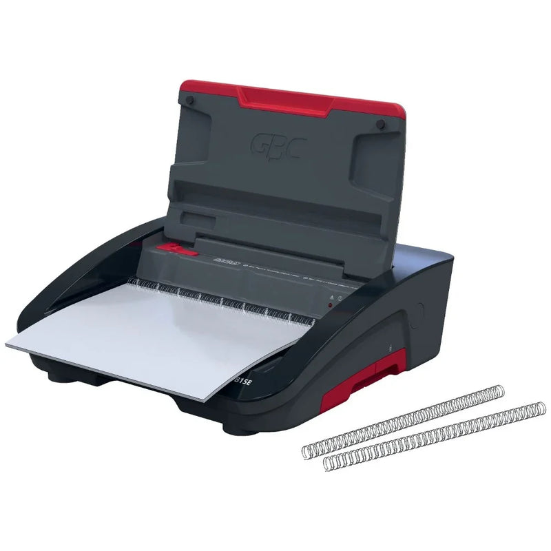 GBC WB15E WireBind Electric Binding Machine Black BMWB15E - SuperOffice