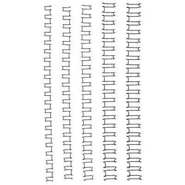 Gbc Wire Binding Comb 21 Loop 14Mm A4 Black Pack 100 BE21W14BK100 - SuperOffice