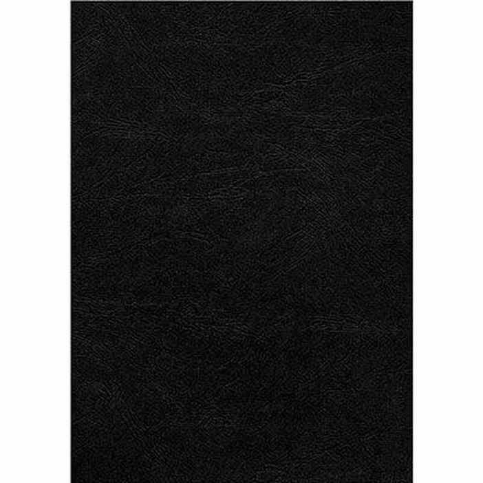 Gold Sovereign Binding Cover Leathergrain 250Gsm A3 Black Pack 100 SBCLGBLKA3 - SuperOffice
