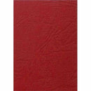 Gold Sovereign Binding Cover Leathergrain 250Gsm A4 Red Pack 100 SBCLGRD - SuperOffice