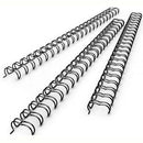 Gold Sovereign Wire Binding Comb 23 Loop 16Mm A4 Black Pack 50 SWIRE162123 - SuperOffice