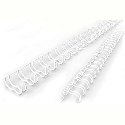 Gold Sovereign Wire Binding Comb 23 Loop 25Mm A4 White Pack 50 SWIRE252123WHT - SuperOffice