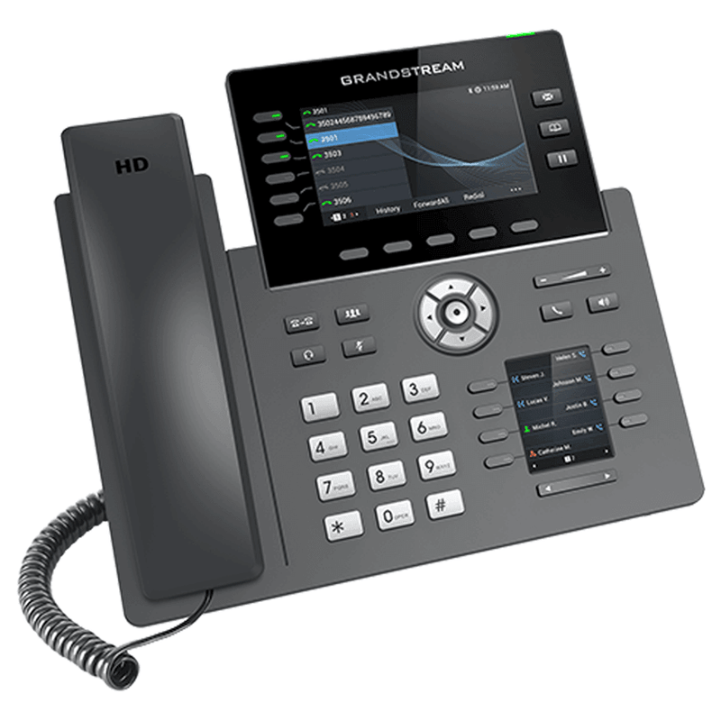 Grandstream GRP2616 6 Line IP Handset Phone 6 SIP Accounts Colour Screen GRP2616 - SuperOffice