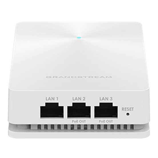 Grandstream GWN7624 Hybrid WiFi 5 in Wall AP 2X2 on 2.4G 4X4 on 5G, 1xPOE, 2xPSE, 1xGIG Port GWN7624 - SuperOffice