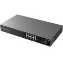 Grandstream GWN7801P Enterprise 8-Port Gigabit L2+ Managed PoE/PoE+ Switch with 2 Gigabit SFP Uplink Ports GWN7801P - SuperOffice
