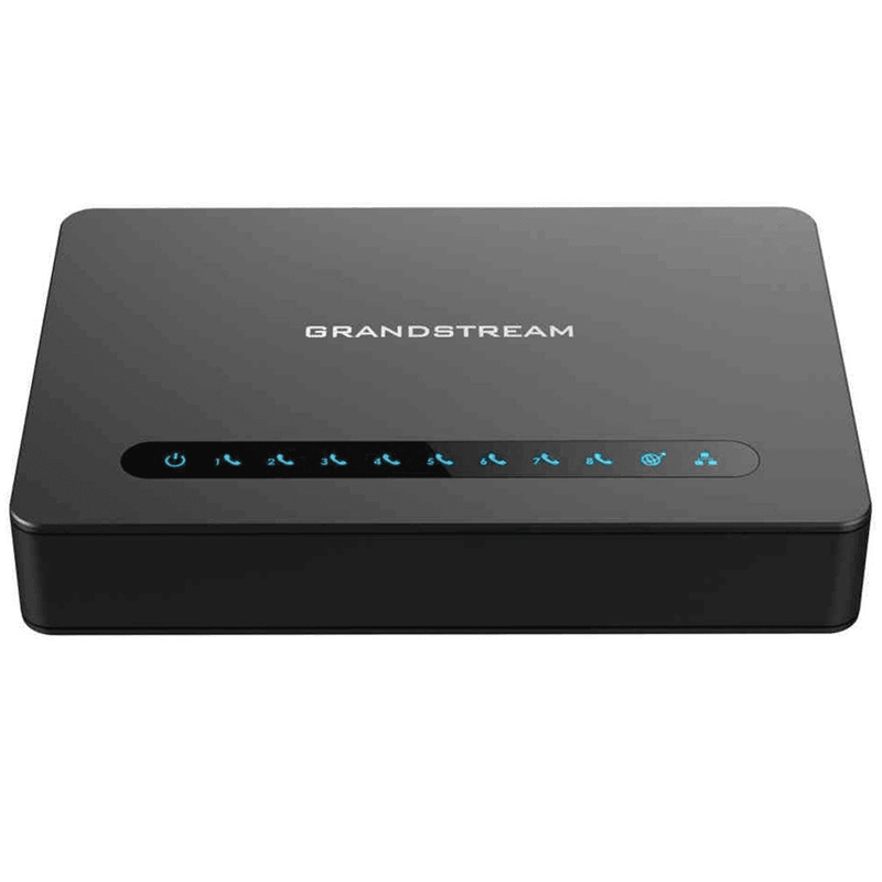 Grandstream HT818 Analog FXS ATA 8 Port Voip Gateway Telephone Adapter Gigabit NAT Router HT818 - SuperOffice