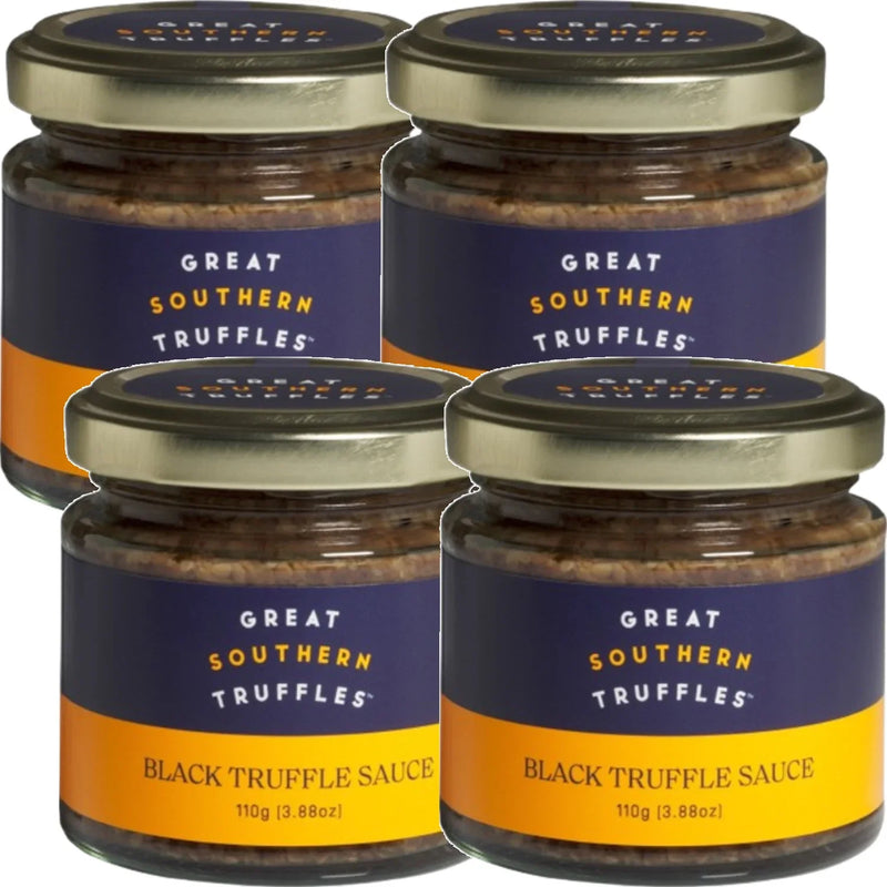 Great Southern Black Truffle Sauce 110g 4 Pack Jar Bulk GST25 (4 Pack) - SuperOffice