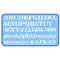 Helix Italic Stencil 20Mm 352670 - SuperOffice