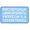 Helix Letter Stencil 20Mm 352760 - SuperOffice