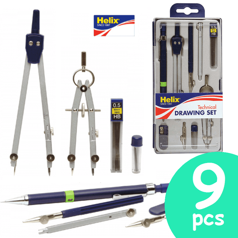 Helix Technical Precision Drawing Sketching Set 48831 - SuperOffice