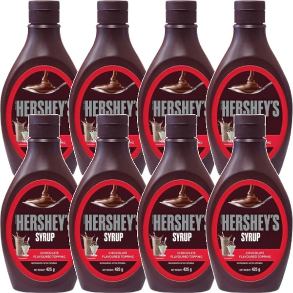 Hershey's Syrup Chocolate Topping 425g Bottles Box 8 393775 (Box of 8) - SuperOffice