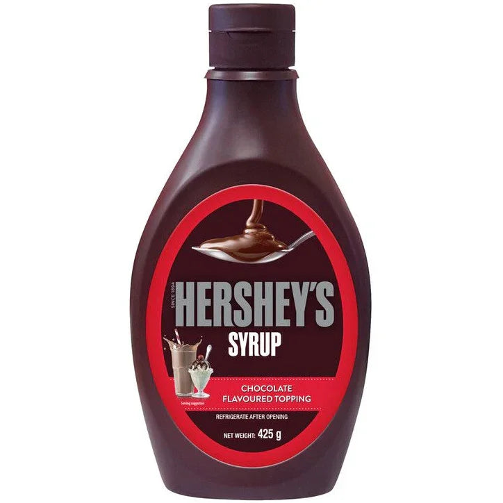 Hershey's Syrup Chocolate Topping 425g Bottles Box 8 393775 (Box of 8) - SuperOffice